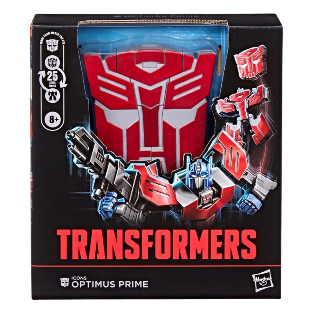Transformers Icons Optimus Prime Figure in Packaging