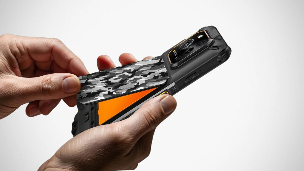 RugOne Xever 7 Series rugged smartphone with swappable battery design and thermal camera option