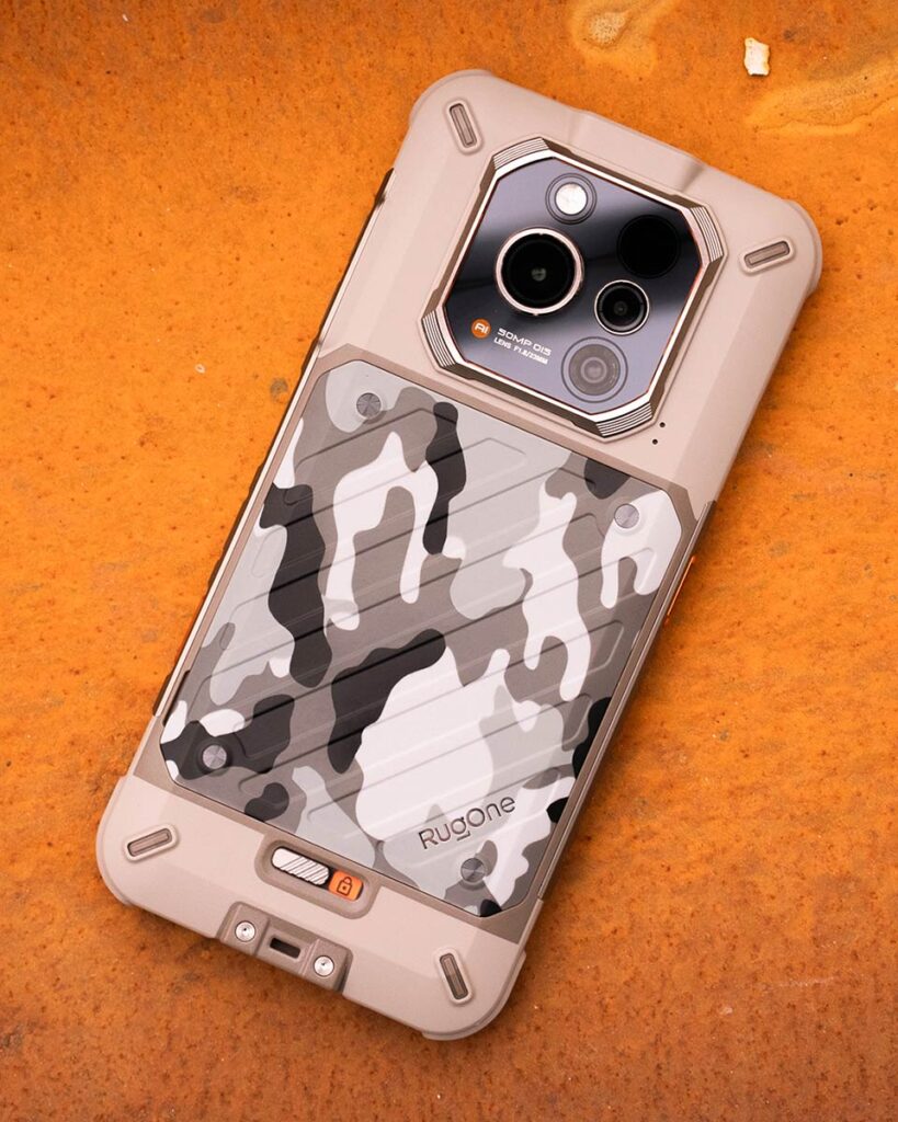 RugOne Xever 7 Series rugged smartphone with swappable battery design and thermal camera option