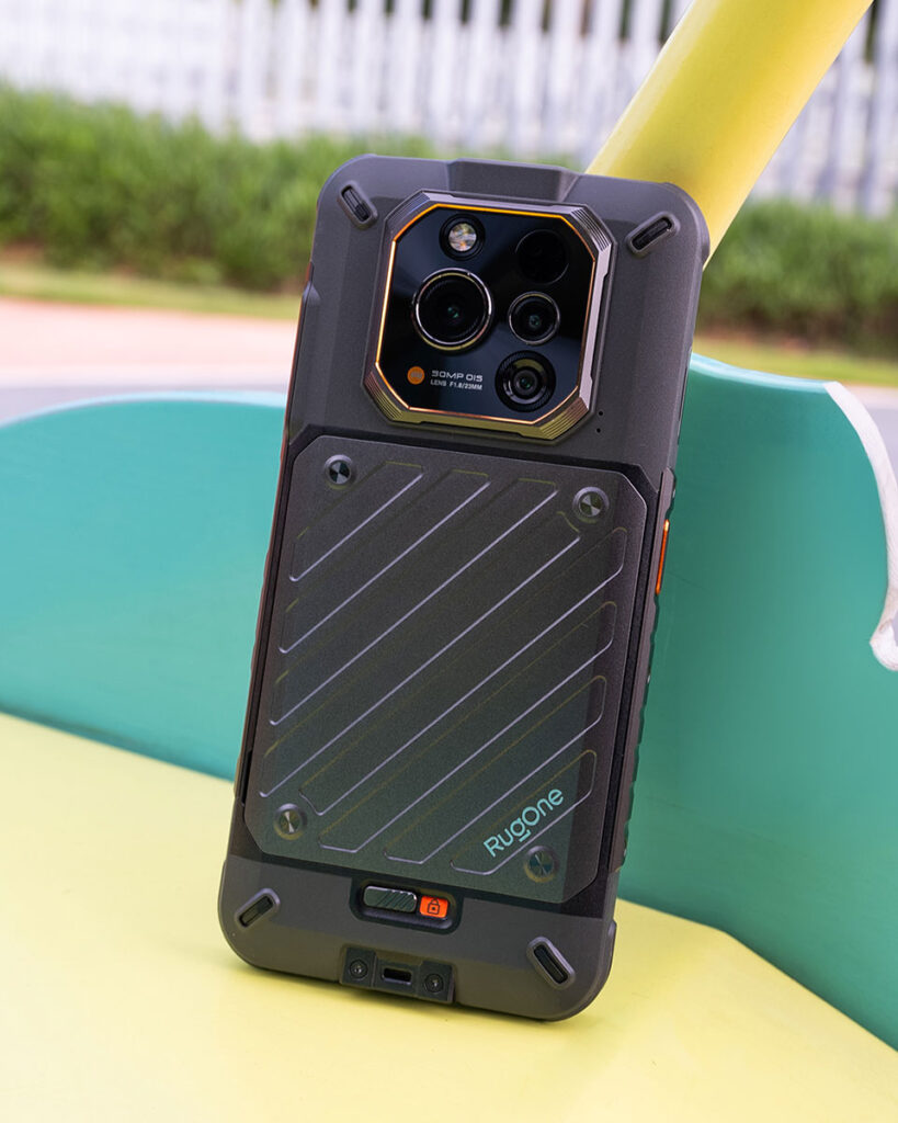 RugOne Xever 7 Series rugged smartphone with swappable battery design and thermal camera option