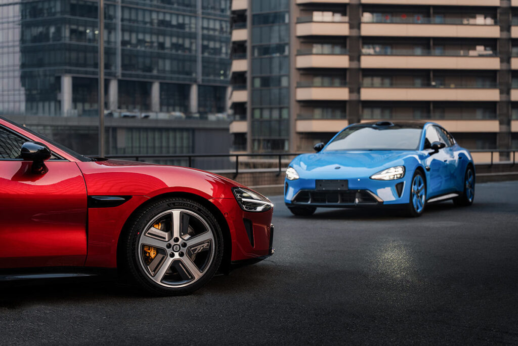 2026 Xiaomi New-Generation SU7 electric sedan with updated front radar and LiDAR standard across lineup