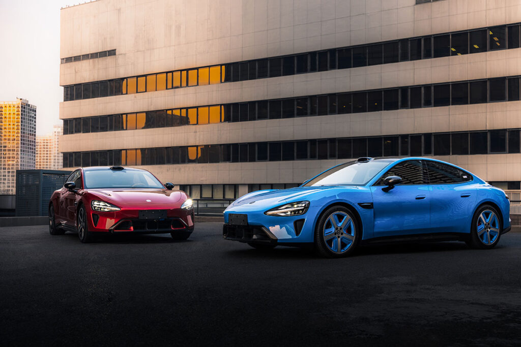 2026 Xiaomi New-Generation SU7 electric sedan with updated front radar and LiDAR standard across lineup