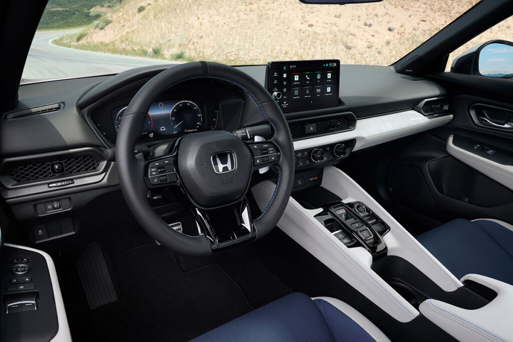 2026 Honda Prelude US model hybrid grand touring sports coupe with Civic Type R suspension hardware