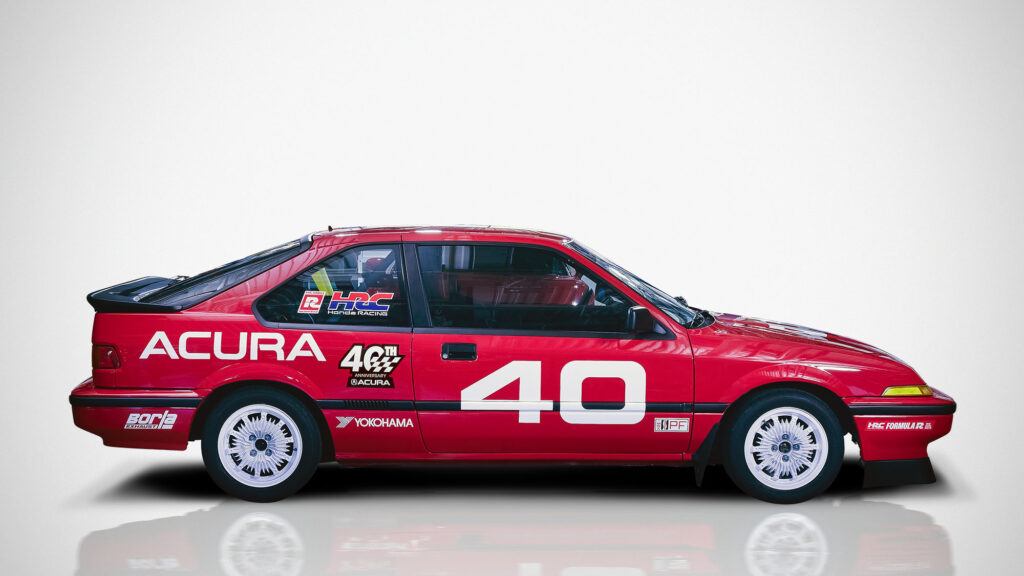 Acura Integra 40 Racer track-focused concept based on Integra Type S