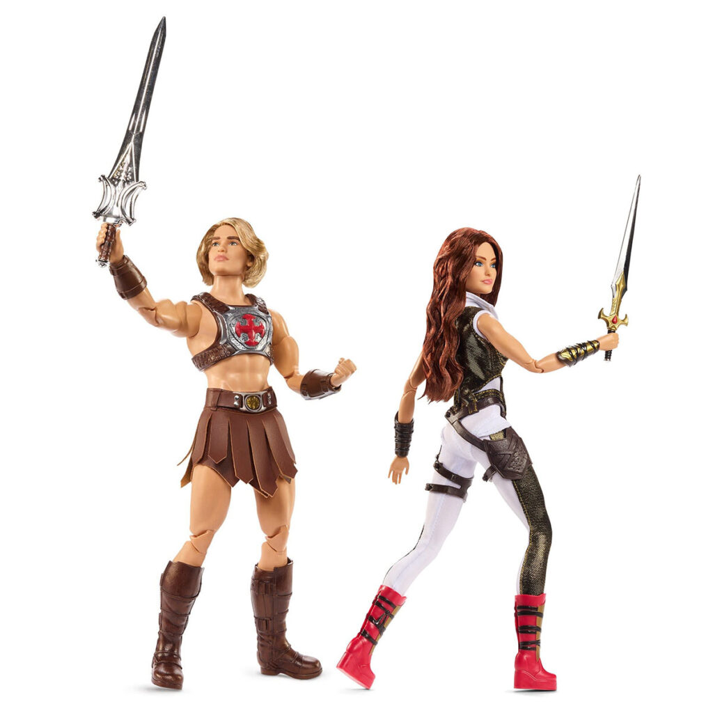 Barbie Signature Masters of the Universe He-Man and Teela Dolls