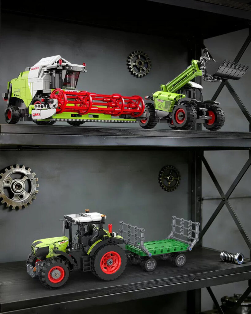 CaDA CLAAS Farming Series Building Sets