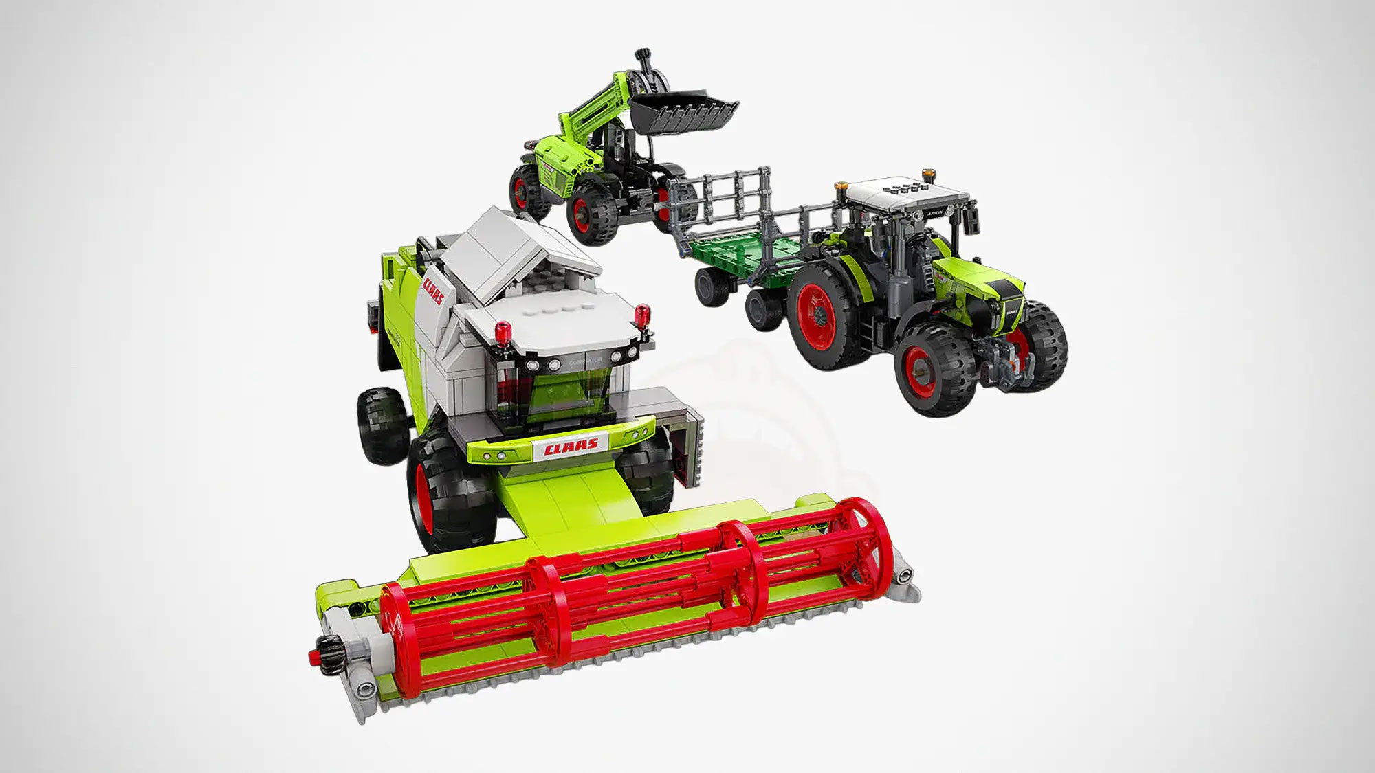 CaDA CLAAS Farming Series Building Sets