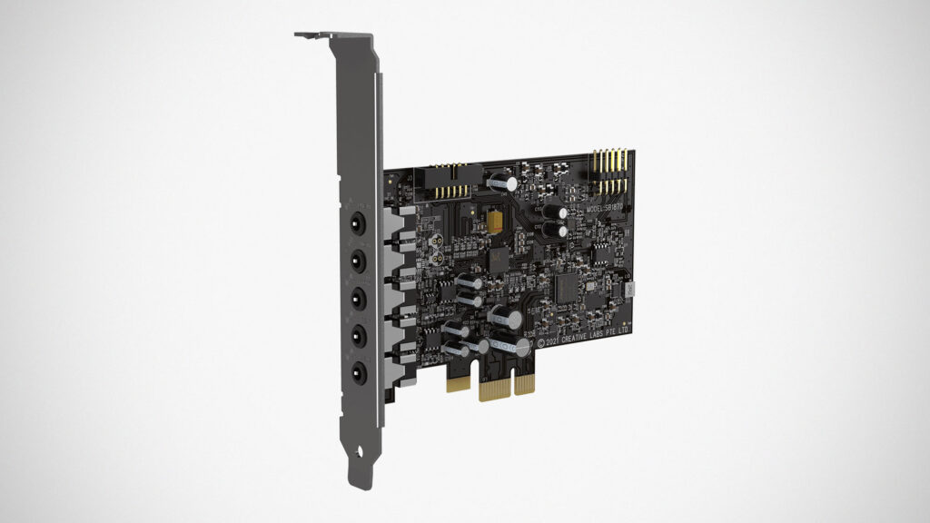 Creative Sound Blaster Audigy Fx Pro PCIe internal 7.1 sound card with headphone amplifier