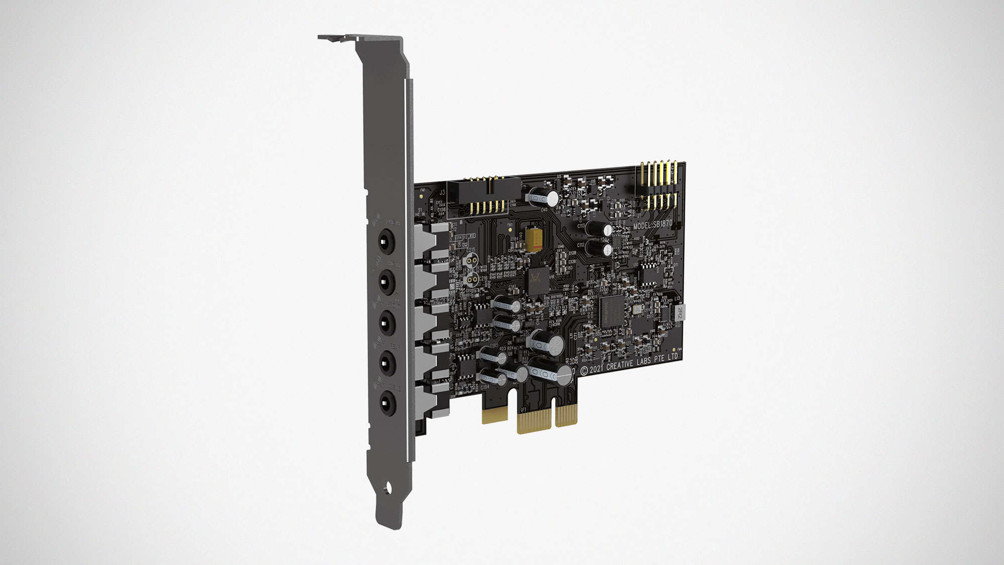 Creative Sound Blaster Audigy Fx Pro PCIe internal 7.1 sound card with headphone amplifier