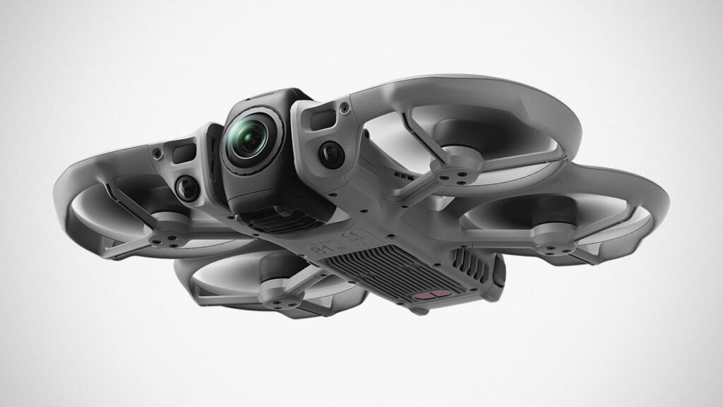 DJI Avata 360 FPV drone with dual-lens 360-degree aerial camera system