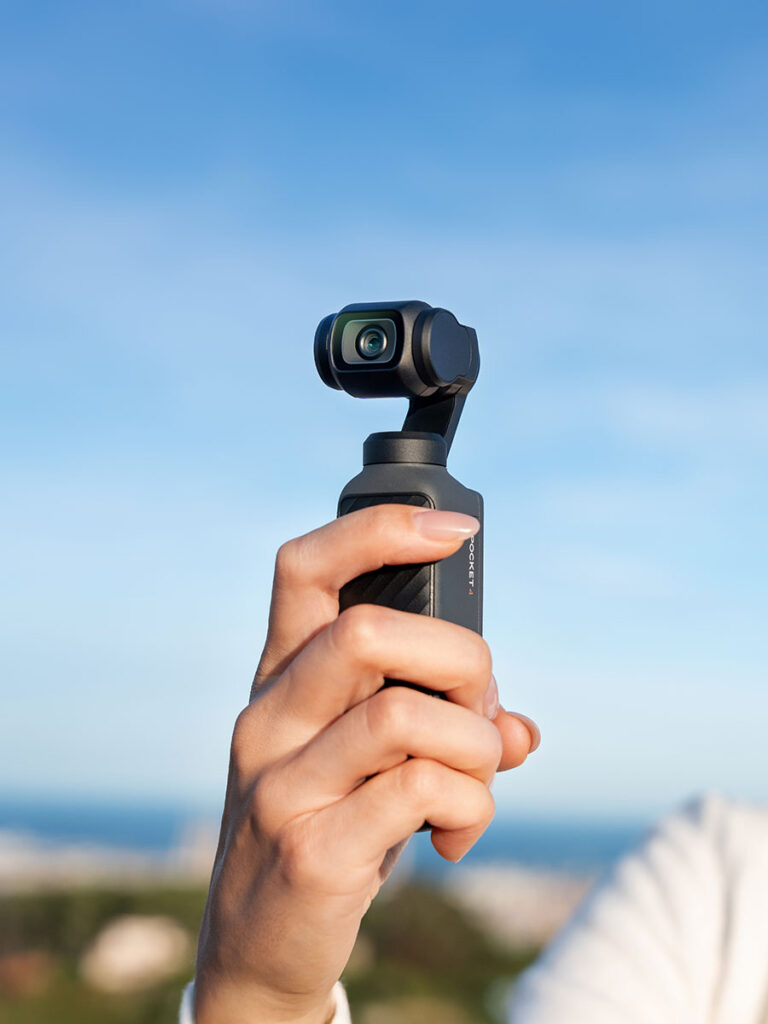 DJI Osmo Pocket 4 handheld 3-axis stabilized pocket gimbal camera