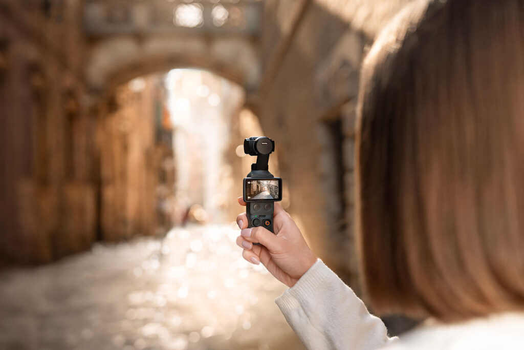 DJI Osmo Pocket 4 handheld 3-axis stabilized pocket gimbal camera