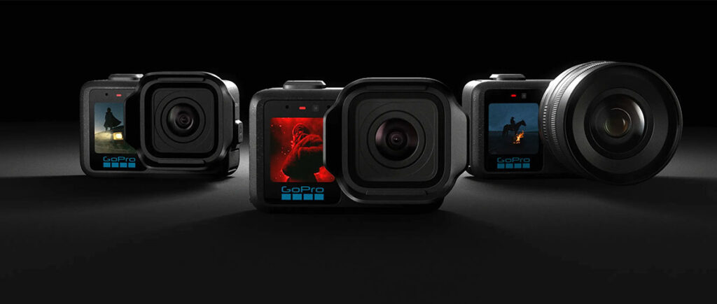 GoPro MISSION 1 PRO compact cinema camera shooting 8K open gate video