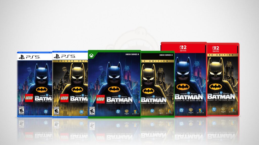 LEGO Batman Legacy of the Dark Knight Batcave gameplay reveal open world Gotham Batmobiles suits