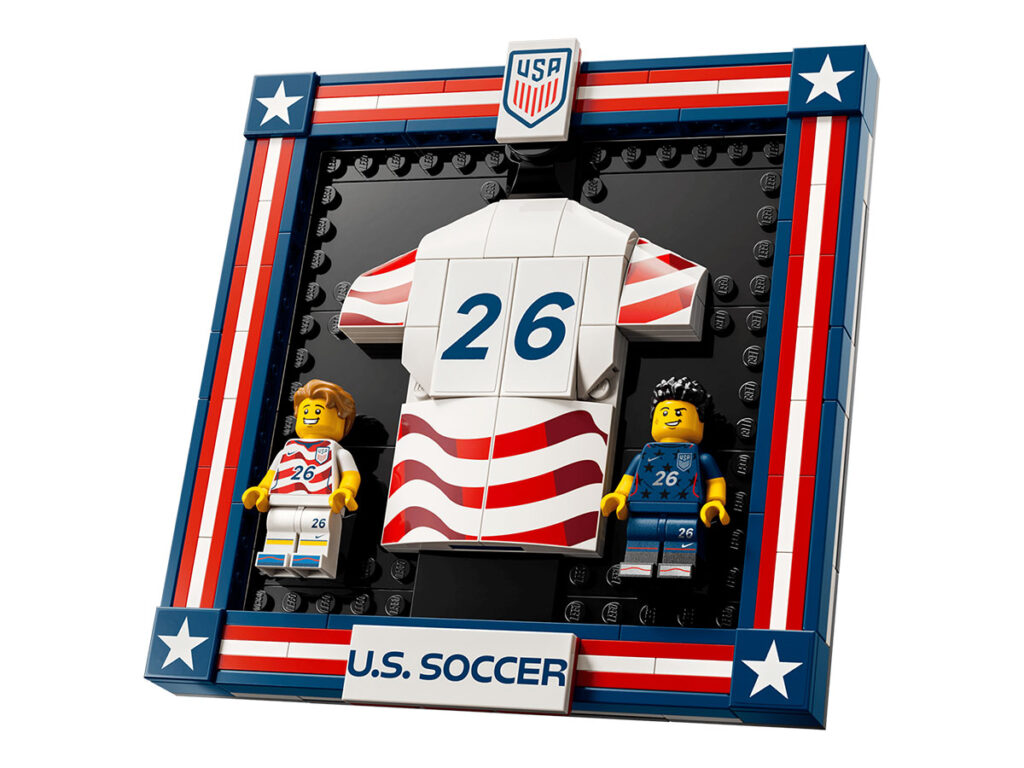 LEGO Editions 2026 U.S. Soccer National Team Jersey (43033)