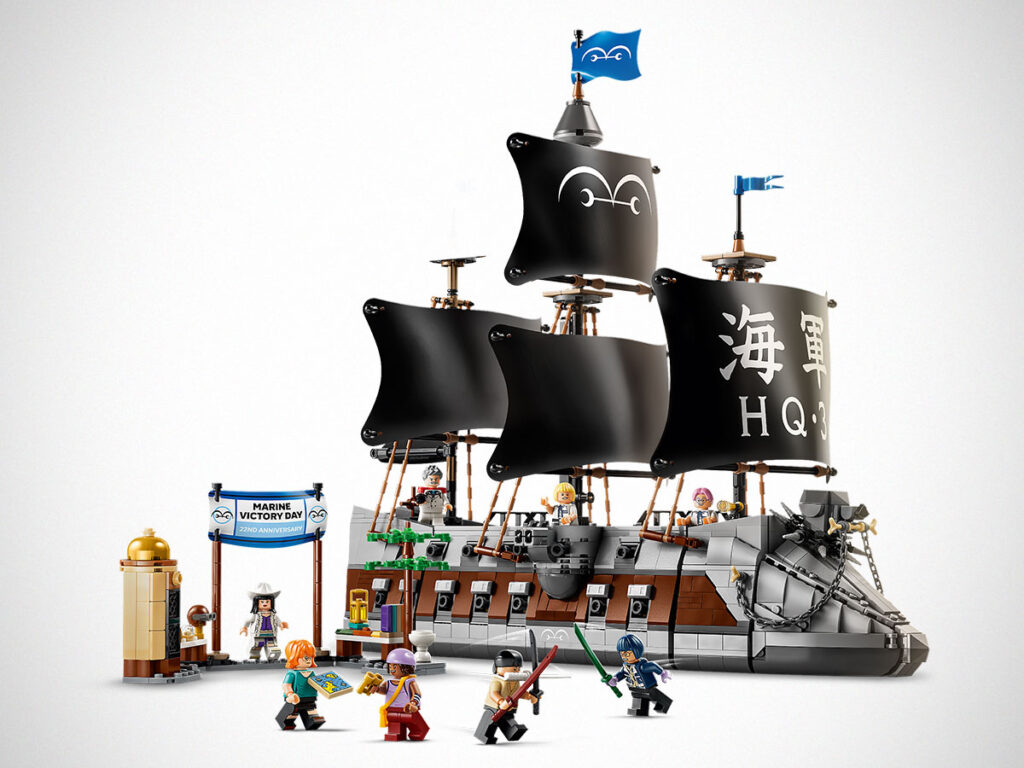 LEGO One Piece Garp’s Marine Battleship (75646)