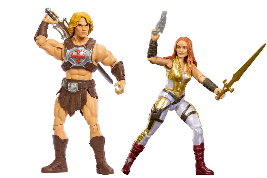 Masters of the Universe 2026 Movie He-Man and Teela Action Figures