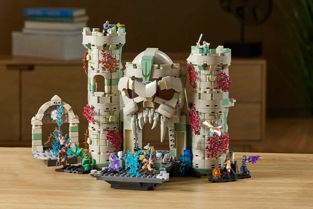 Mattel Brick Shop Battle of Castle Grayskull