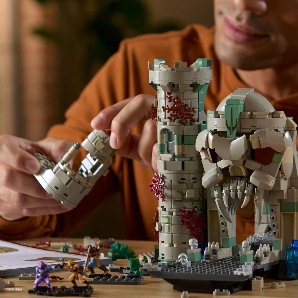 Mattel Brick Shop Battle of Castle Grayskull