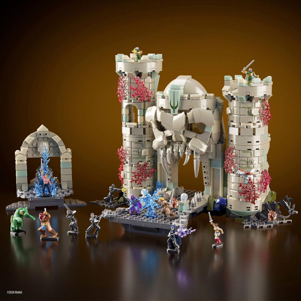 Mattel Brick Shop Battle of Castle Grayskull