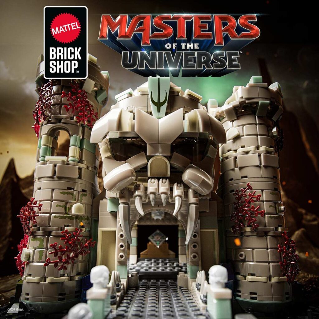 Mattel Brick Shop Battle of Castle Grayskull
