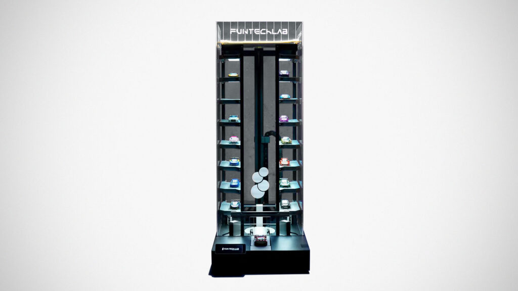 Parksible Smart Garage for Model Cars