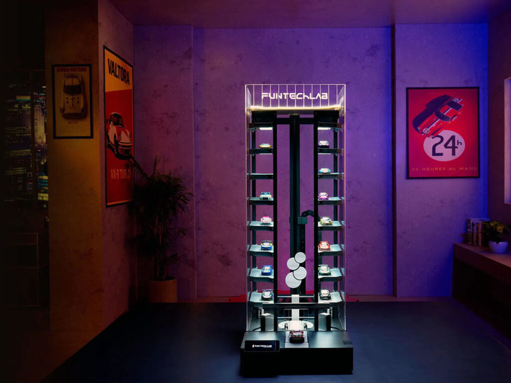 Parksible Smart Garage for Model Cars