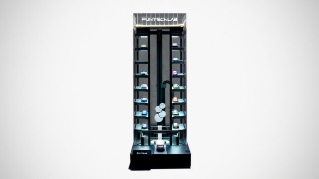 This Smart Garage Automatically Parks Your 1:64 Die-Cast Model Cars