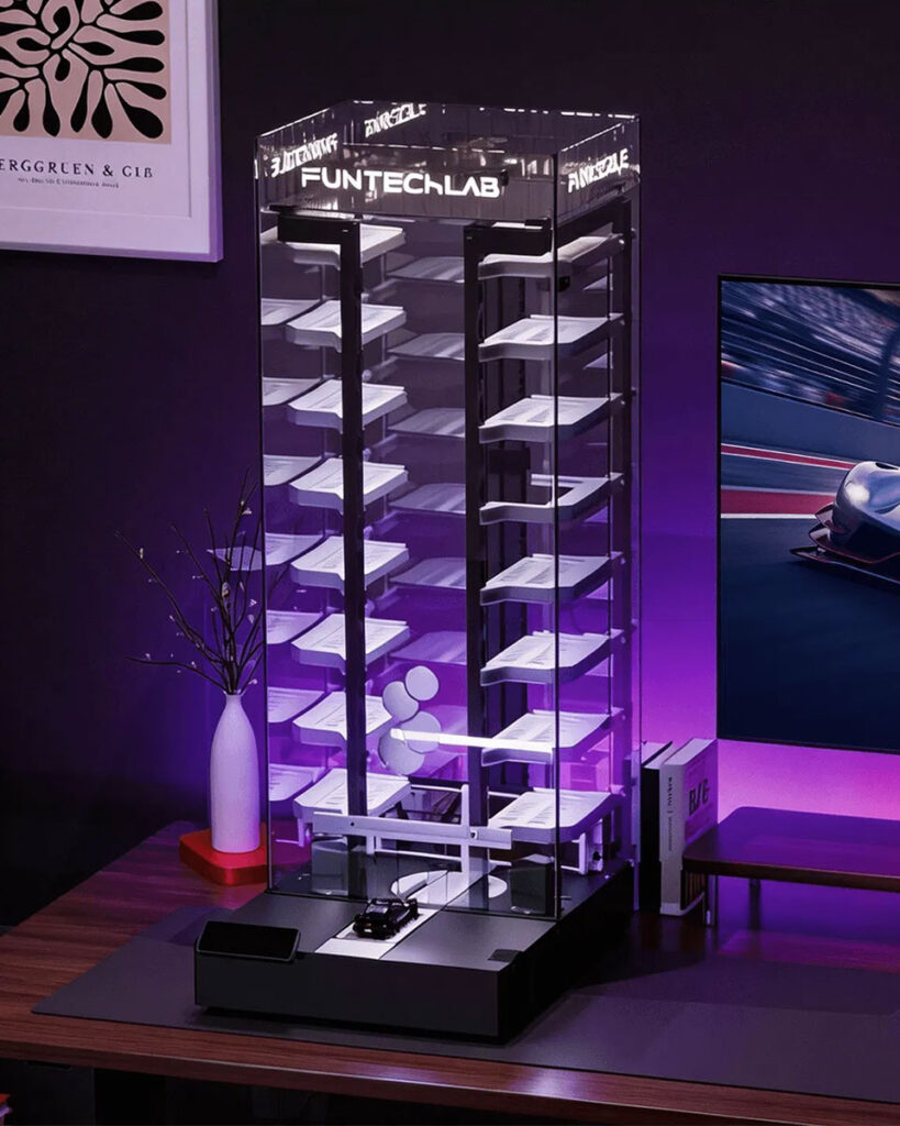 Parksible Smart Garage for Model Cars