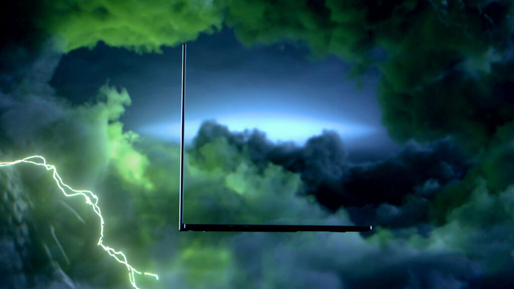Razer Blade 16 2026 gaming laptop with OLED display and RTX 50 Series graphics in slim black aluminum chassis