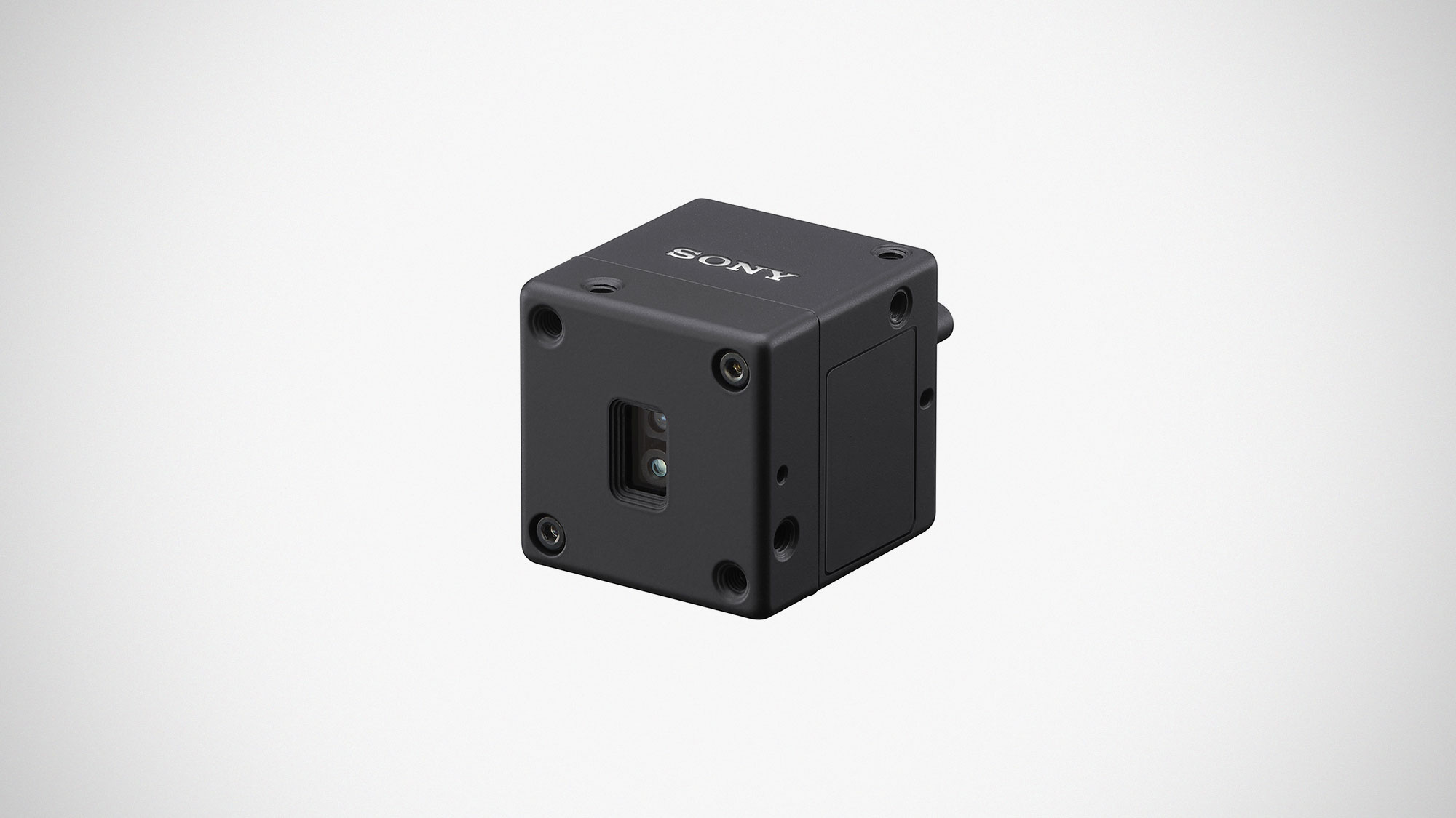 Sony AS-DT1 miniature LiDAR depth sensor compact aluminum enclosure industrial sensing module