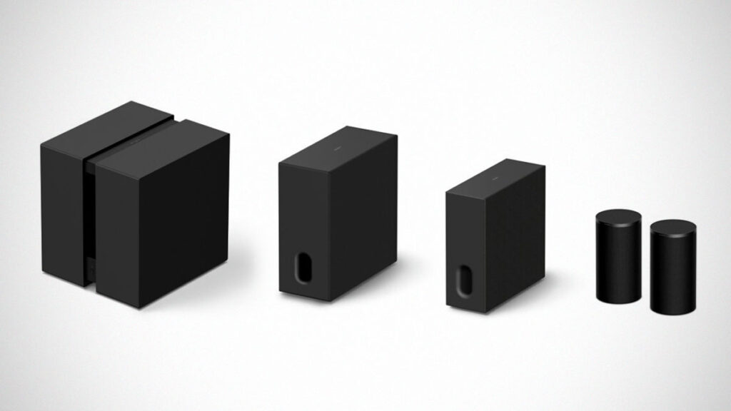 Sony New BRAVIA Theater Home Audio Subwoofers and Rear Speakers