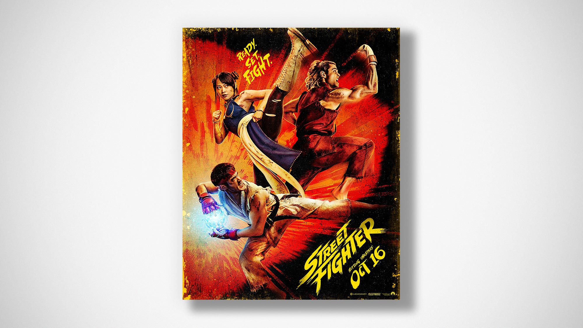Street Fighter 2026 movie trailer featuring Ryu Ken Chun-Li and Blanka