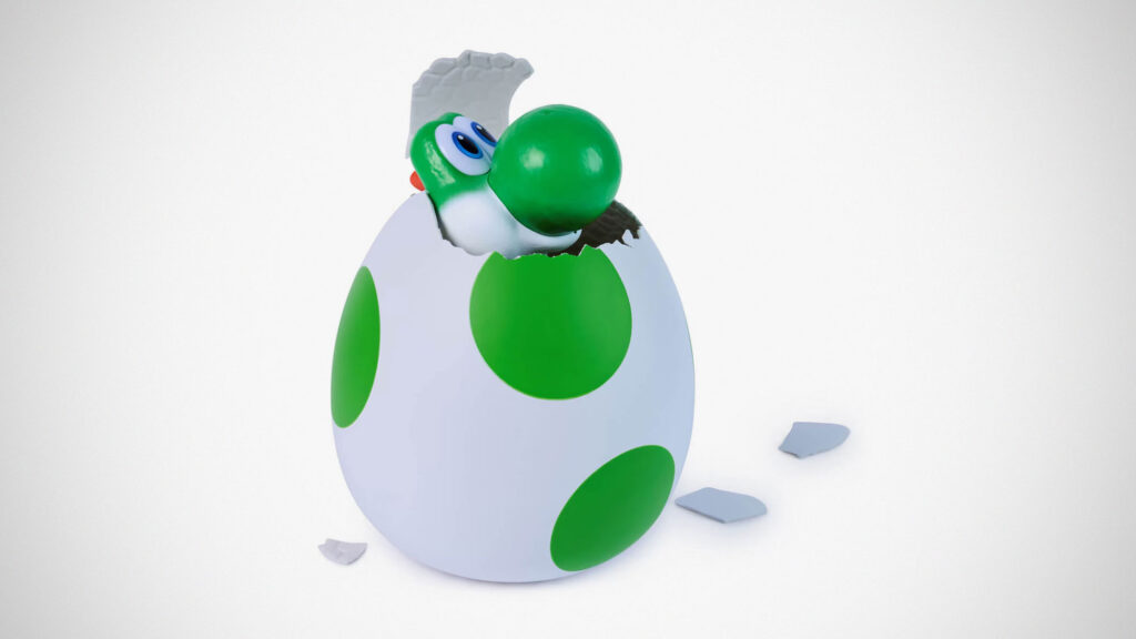 The Super Mario Galaxy Movie Hatchimals Yoshi