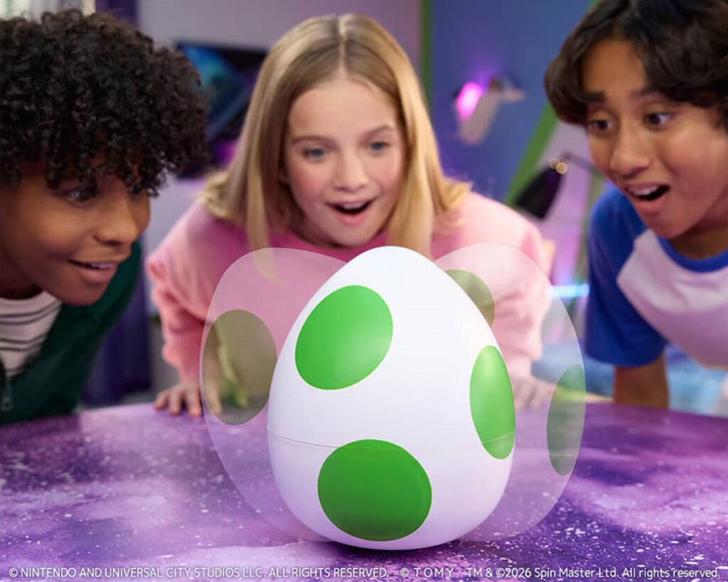 The Super Mario Galaxy Movie Hatchimals Yoshi