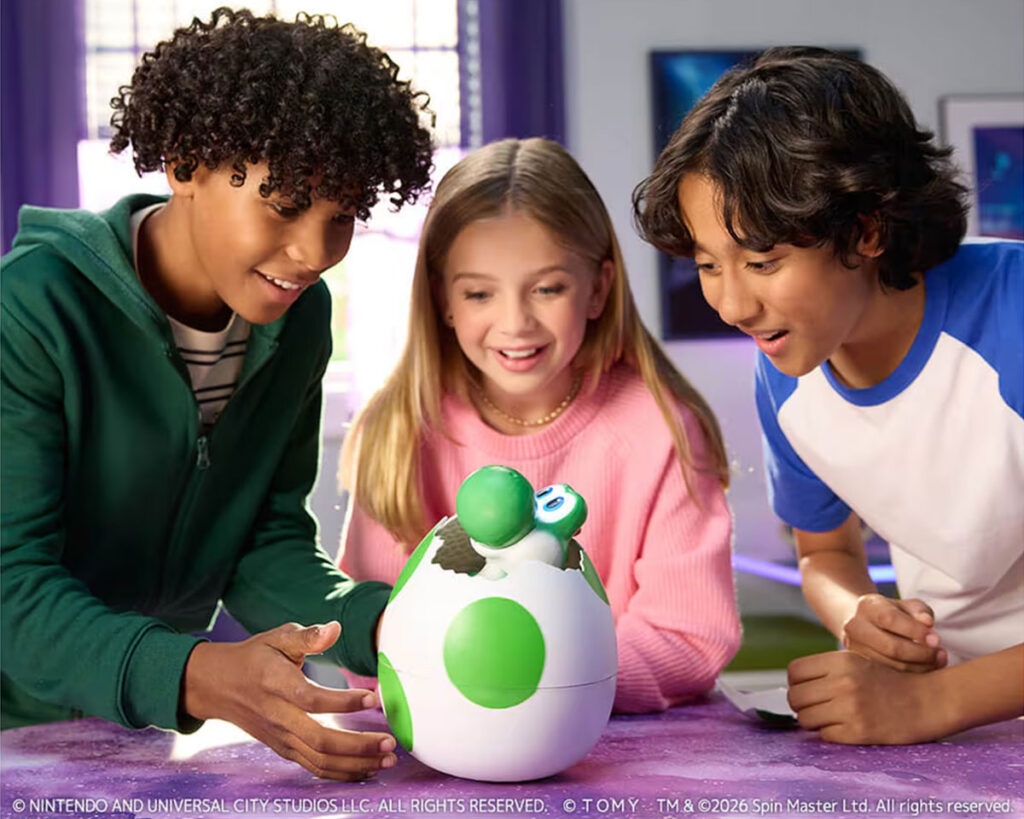 The Super Mario Galaxy Movie Hatchimals Yoshi