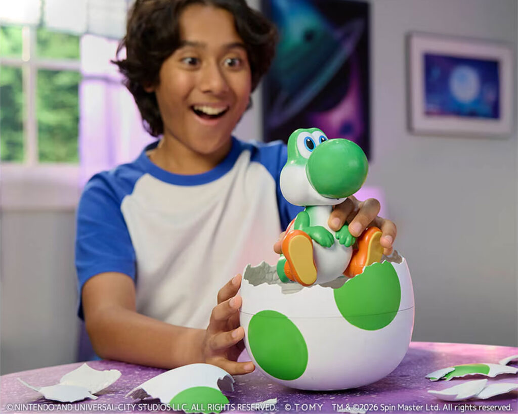The Super Mario Galaxy Movie Hatchimals Yoshi