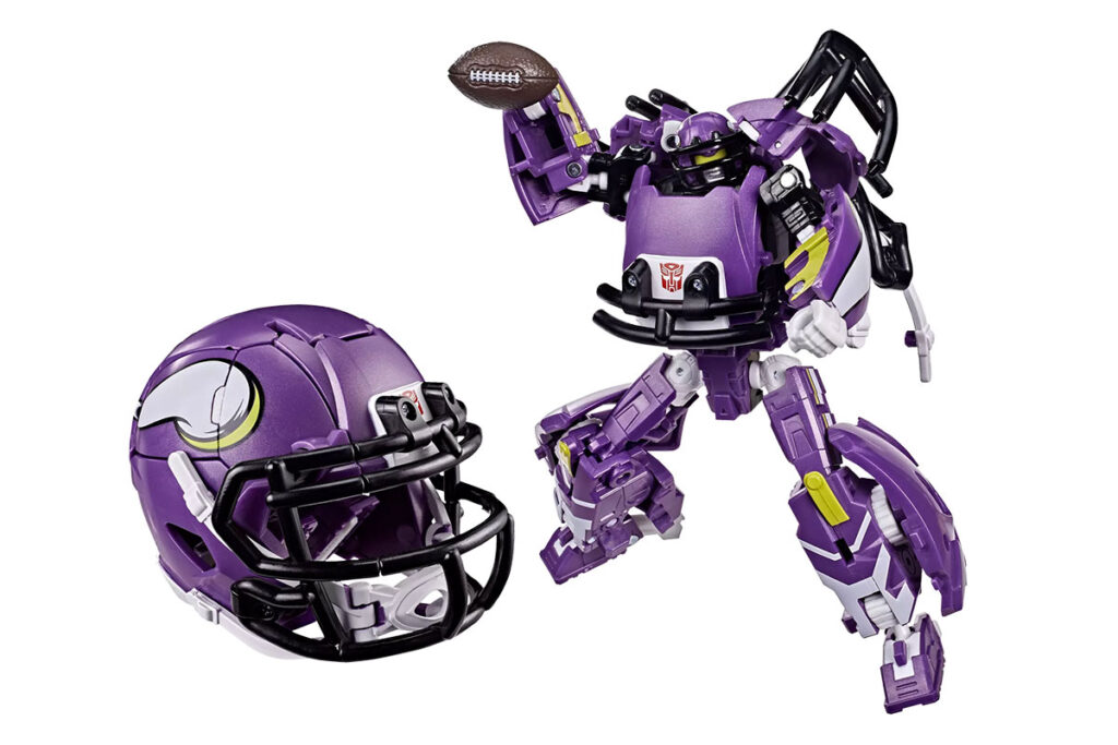 Transformers NFL Minnesota Vikings Skolgrin