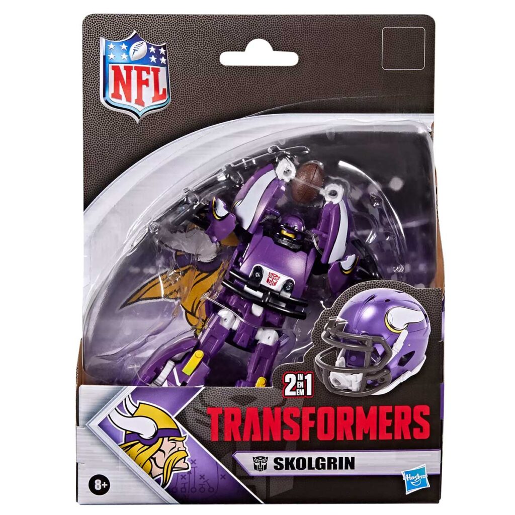 Transformers NFL Minnesota Vikings Skolgrin