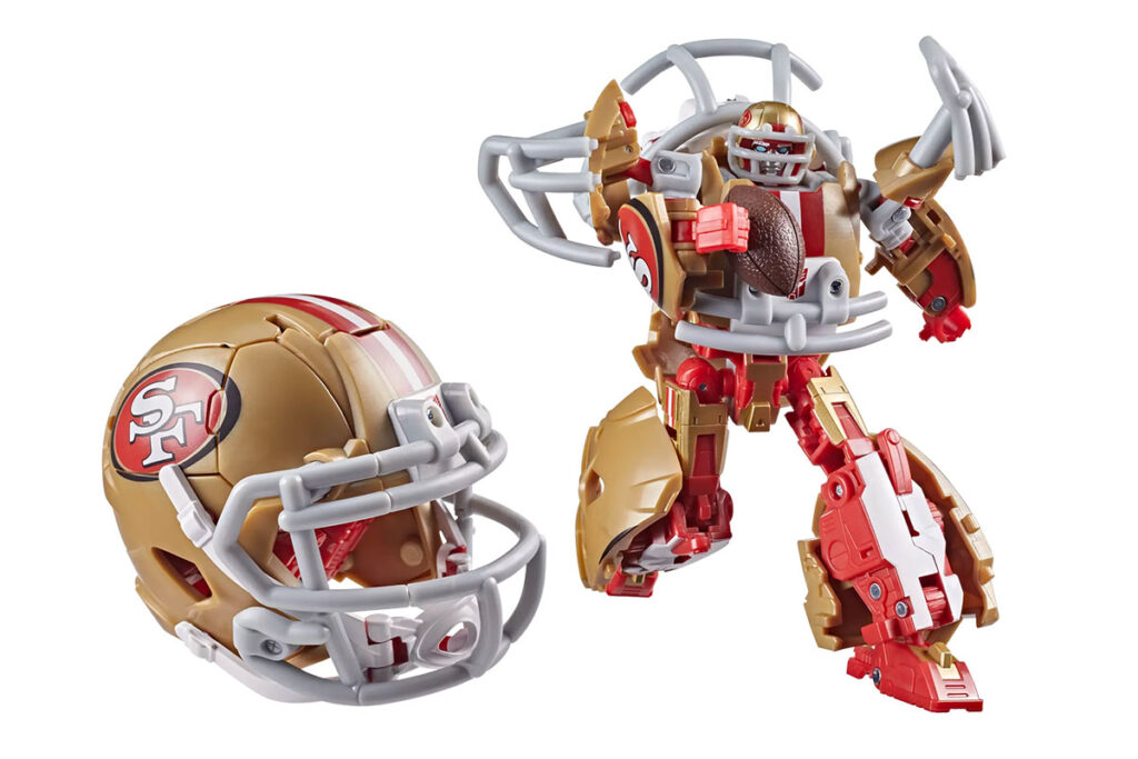 Transformers NFL San Francisco 49ers Goldrush