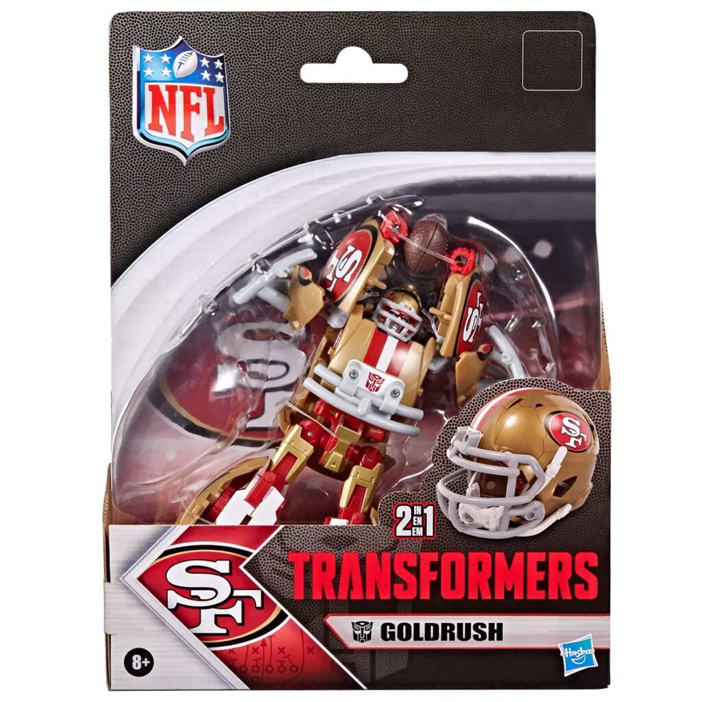 Transformers NFL San Francisco 49ers Goldrush