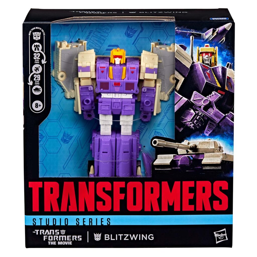 Transformers Studio Series The Transformers: The Movie Leader Class Decepticon Blitzwing