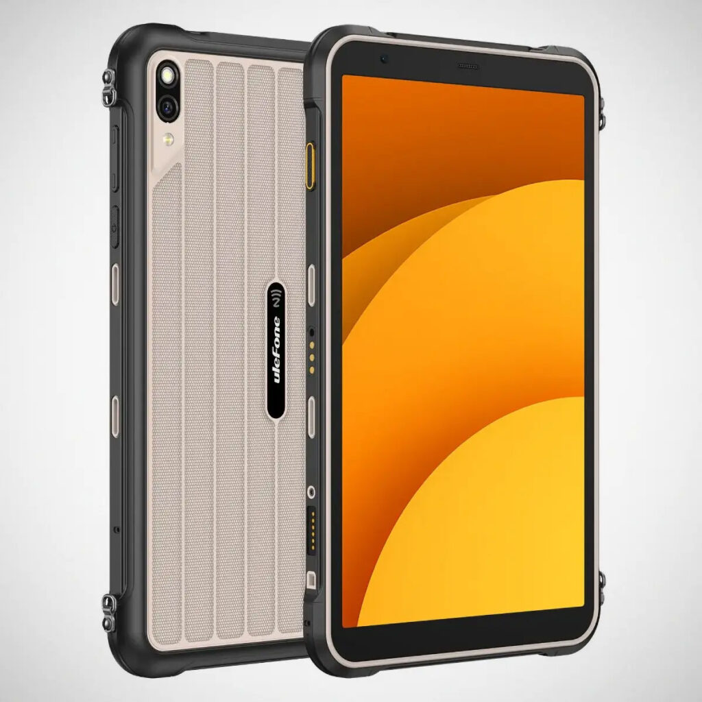 Ulefone RugKing Pad Pro rugged tablet with waterproof design and outdoor-ready display