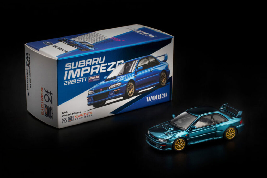XCARTOYS x Works Subaru Impreza 22B STi