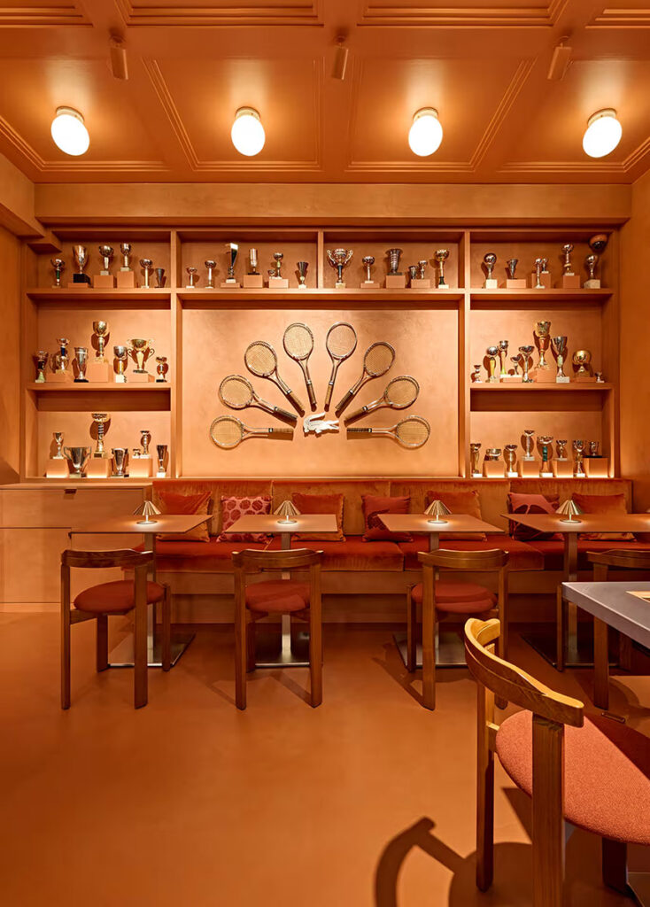 Café Lacoste Opens in Paris, France