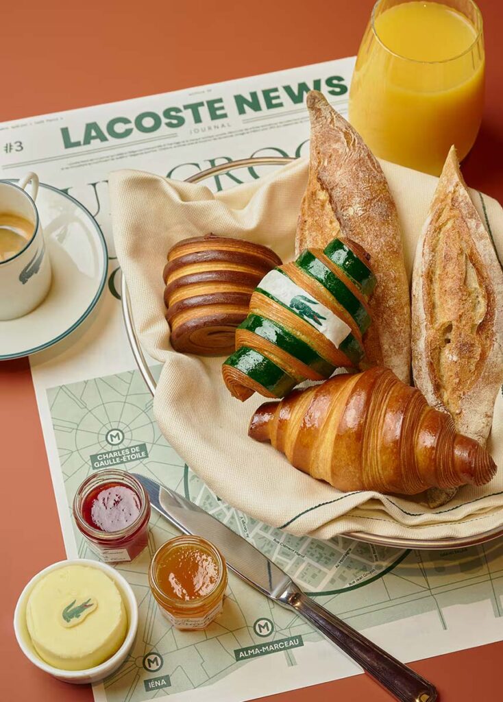 Café Lacoste Opens in Paris, France