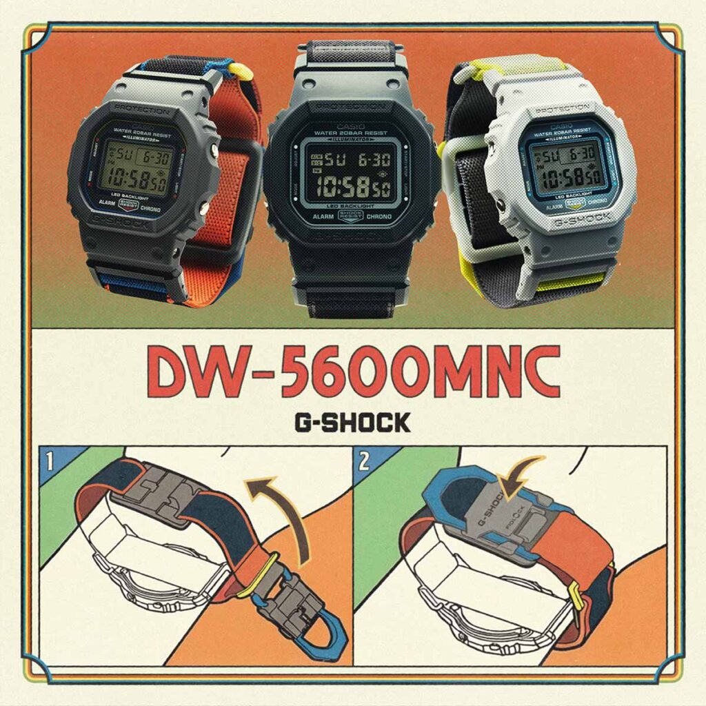 Casio G-Shock DW-5600MNC Collection