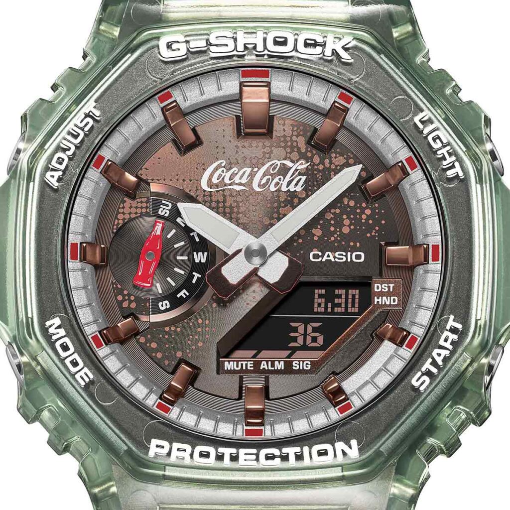 The Latest G-Shock x Coca-Cola Watch Has a Fizzy Dial -