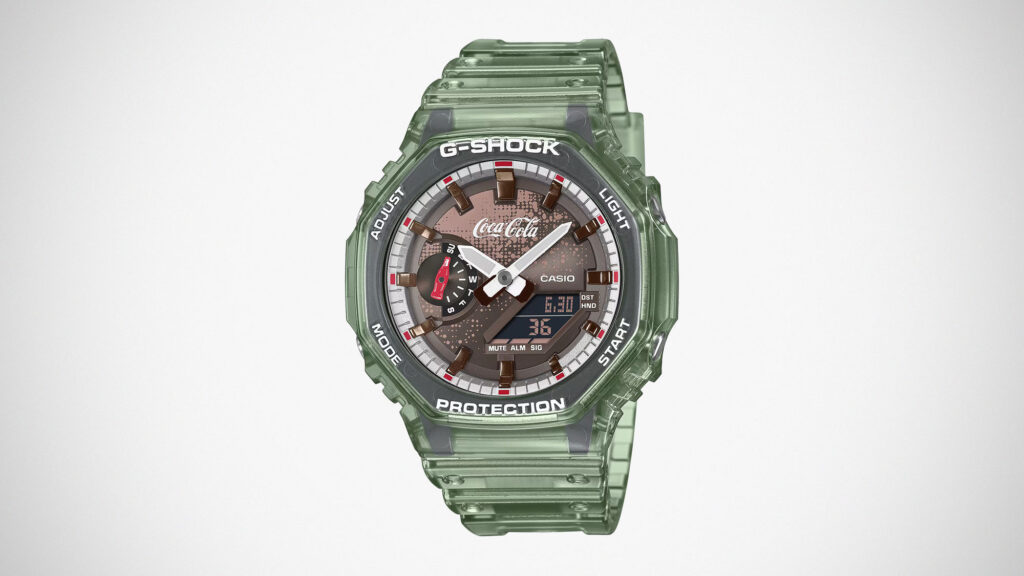 The Latest G-Shock x Coca-Cola Watch Has a Fizzy Dial -