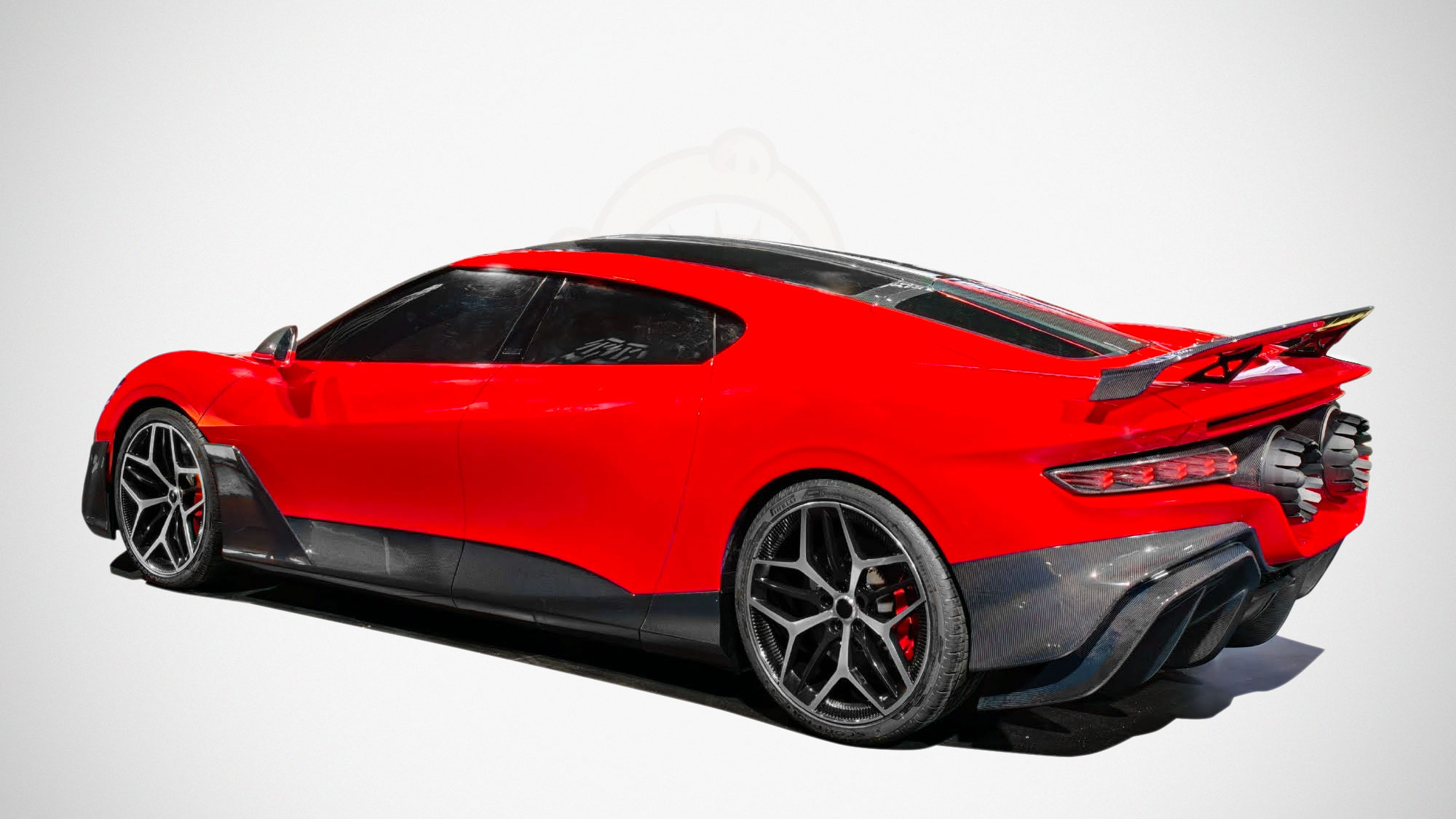 Dreame Nebula Next 01 Jet Edition concept hypercar with jet thrusters and aerodynamic design